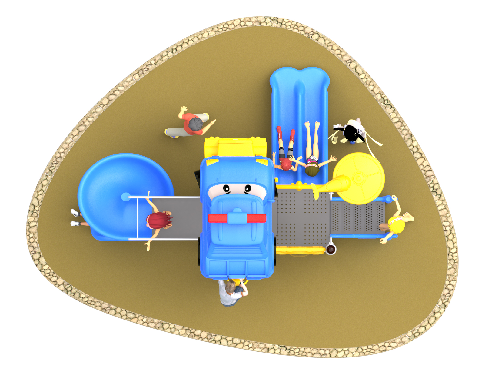 Natural Playground Equipment HT-14028