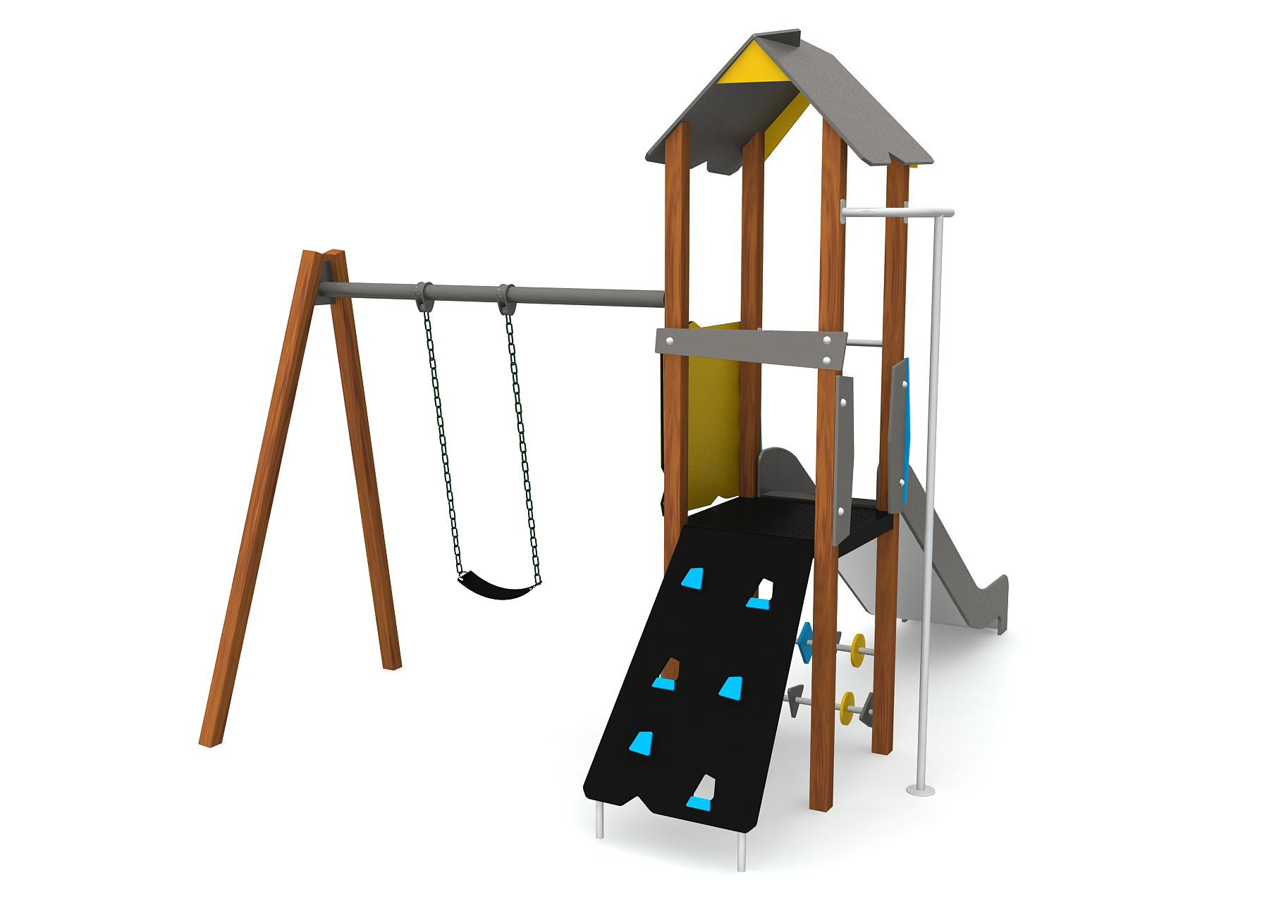 outdoor play equipment toddlers playground PE-HT-022