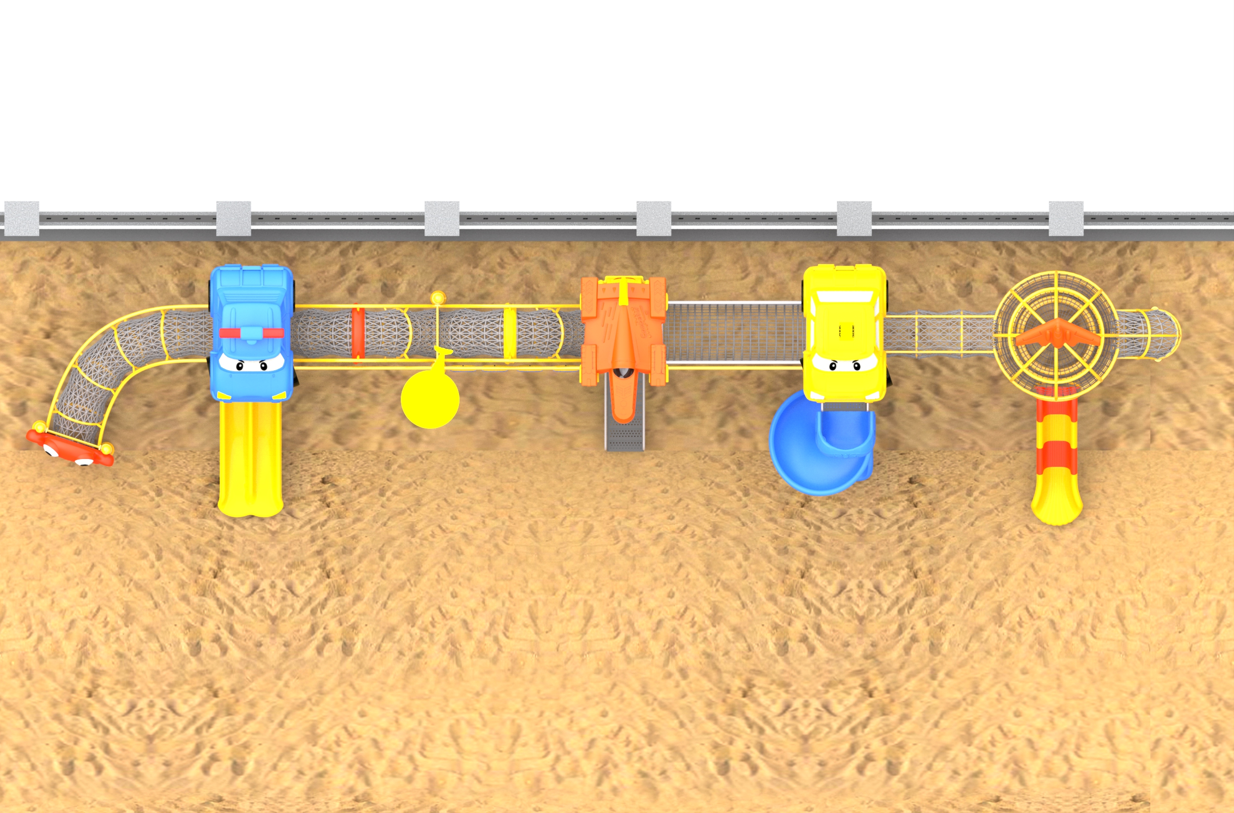 residential playground equipment for children TN-23032