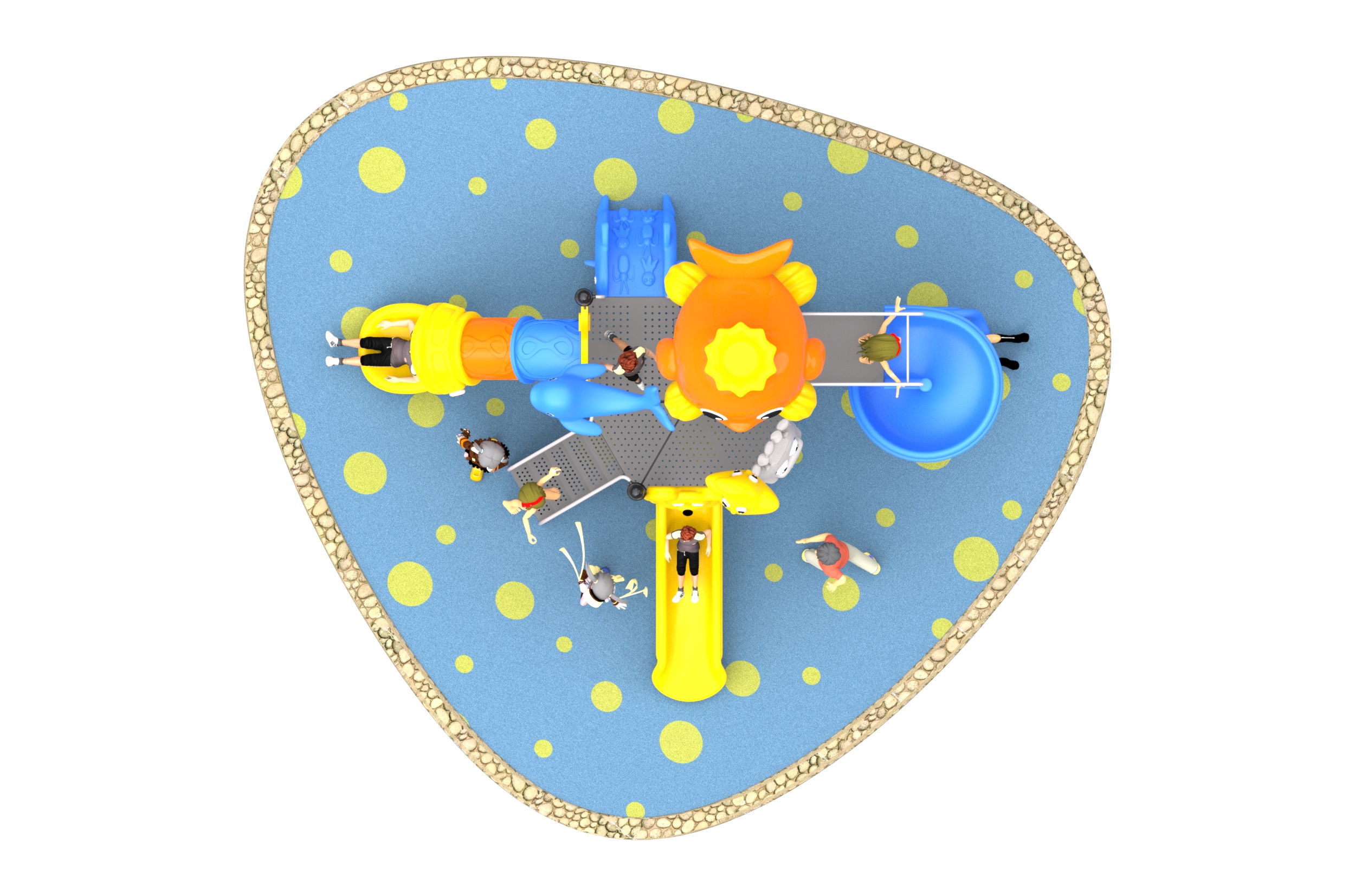 preschool outdoor play equipment HT-89029