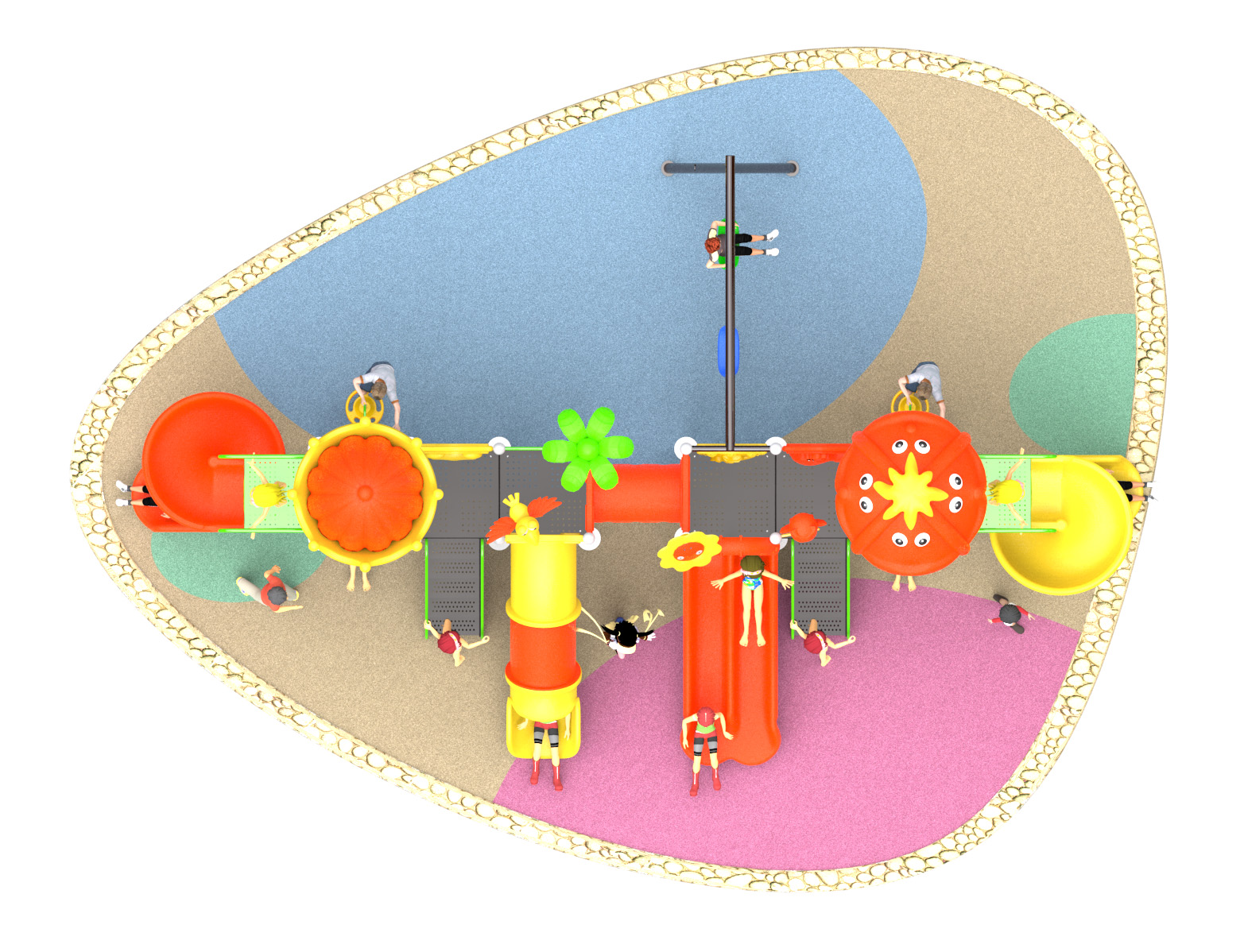 playground equipment for toddler in primary school HT-76029