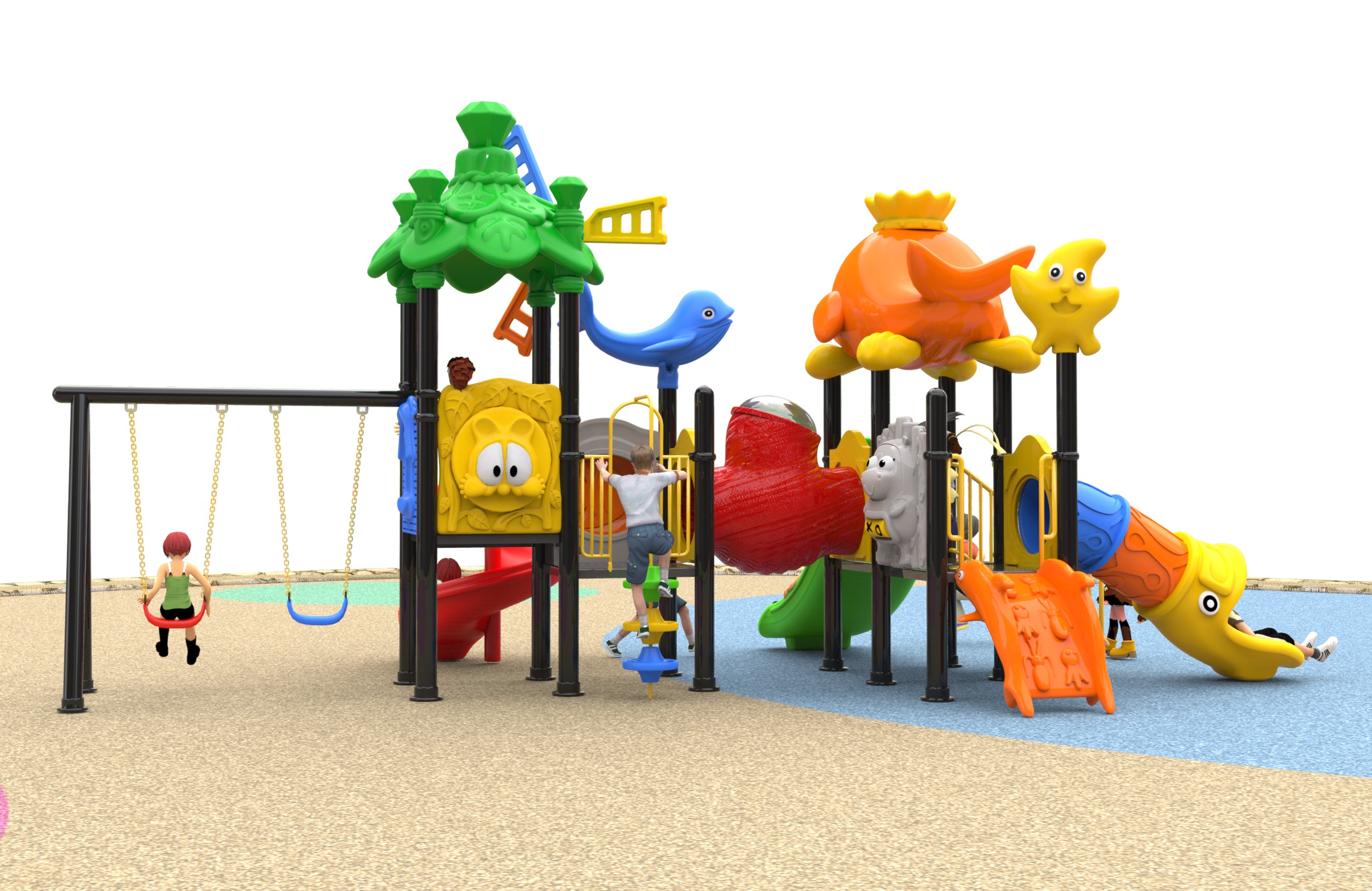 commercial outdoor playground equipment HT-89032