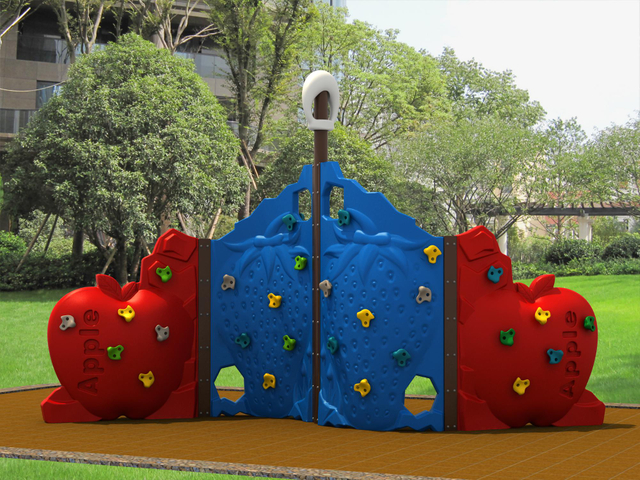 outdoor playground climbing wall for kids PW-040