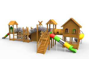 outdoor play equipment toddlers playground HT-WD23005