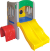 children's plastic playhouse with slide SLWJ-018