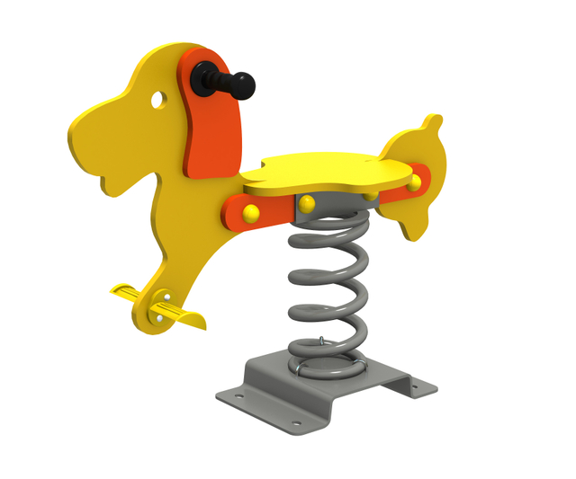 Spring rockers for public spaces PE-YM-036