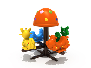 kids outdoor playset merry go round ZY-024