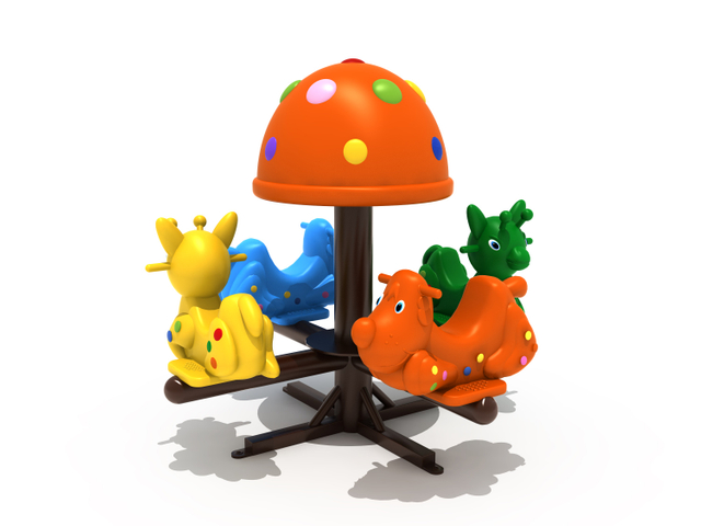 kids outdoor playset merry go round ZY-024