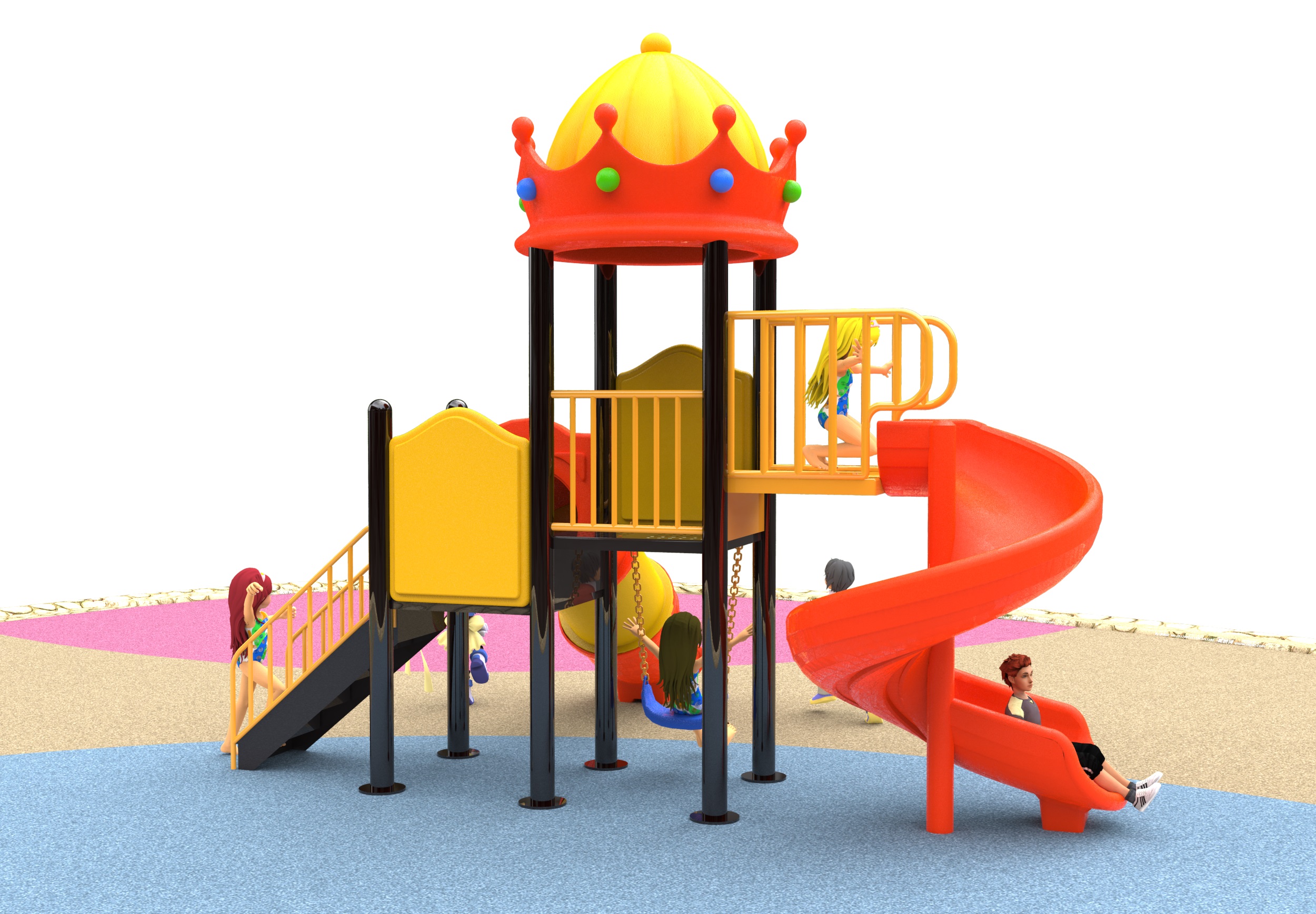 outdoor playground for toddler HT-76011