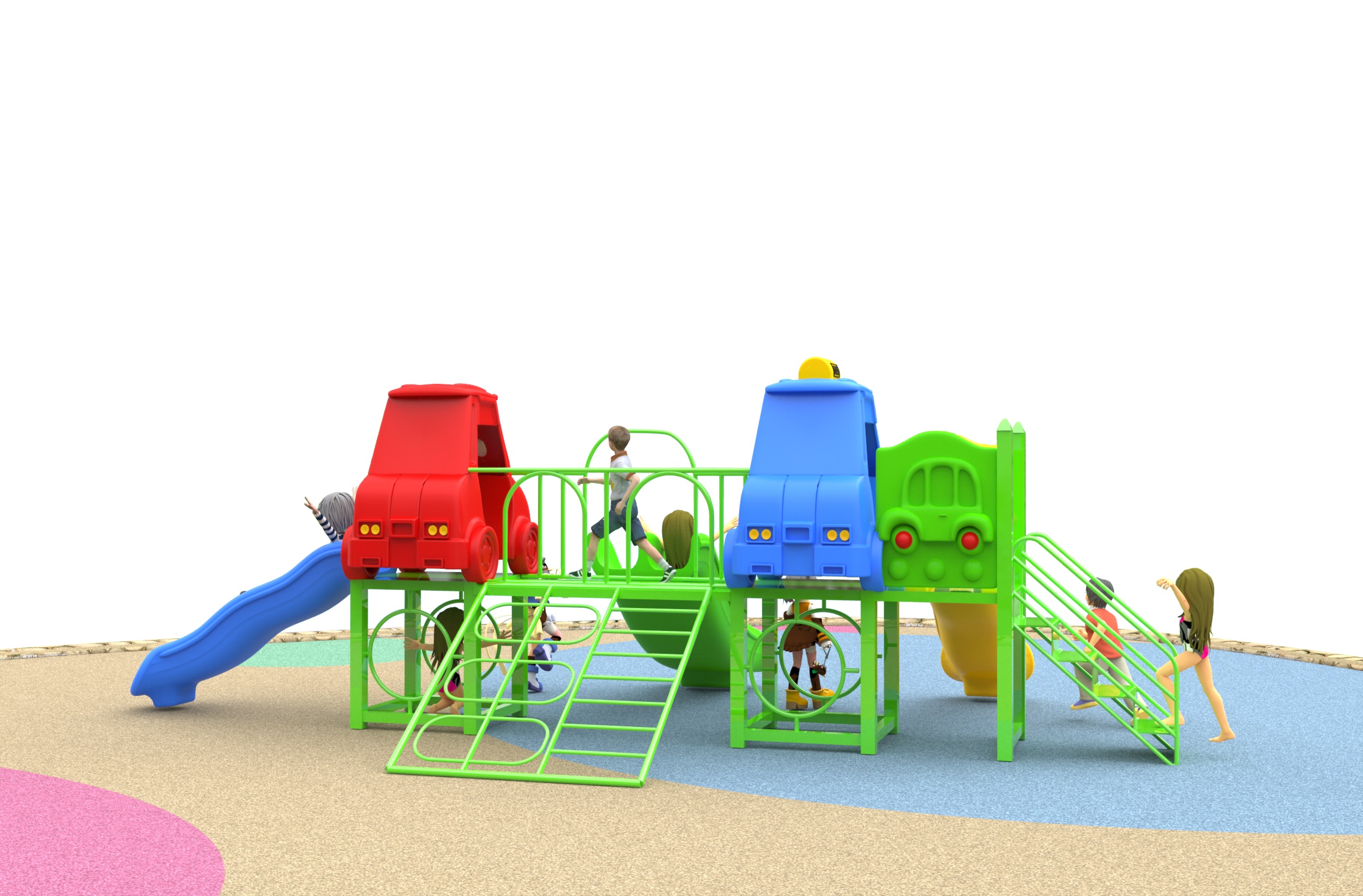 kids play equipment outdoor playground HT-55010