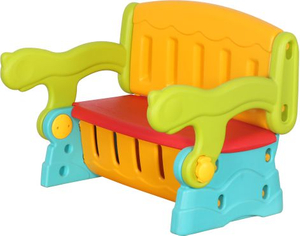 children's plastic bench with storage box SLWJ-163