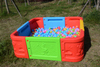 plastic square fence for ball pit SLWJ-194