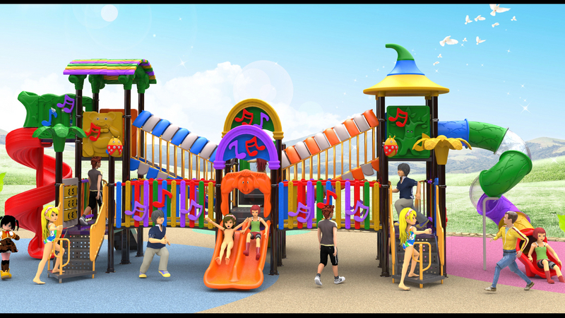 kids playground outdoor HT-14086