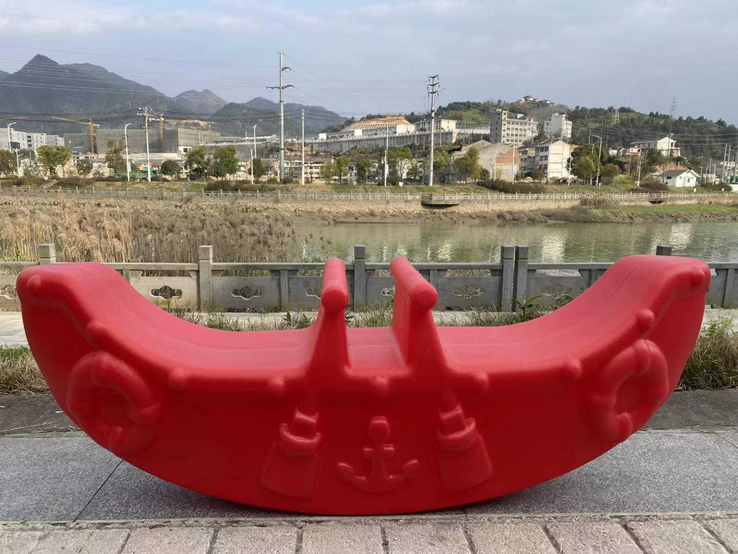 kids plastic seesaw SLWJ-241