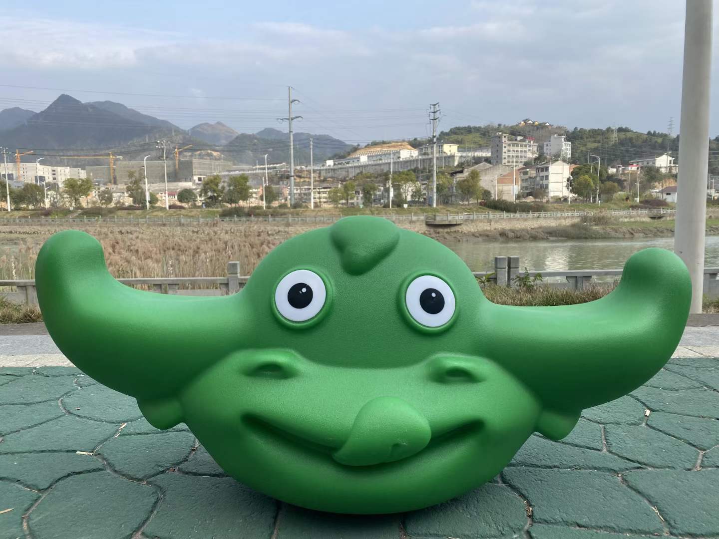 cartoon deisgn plastic seesaw SLWJ-242