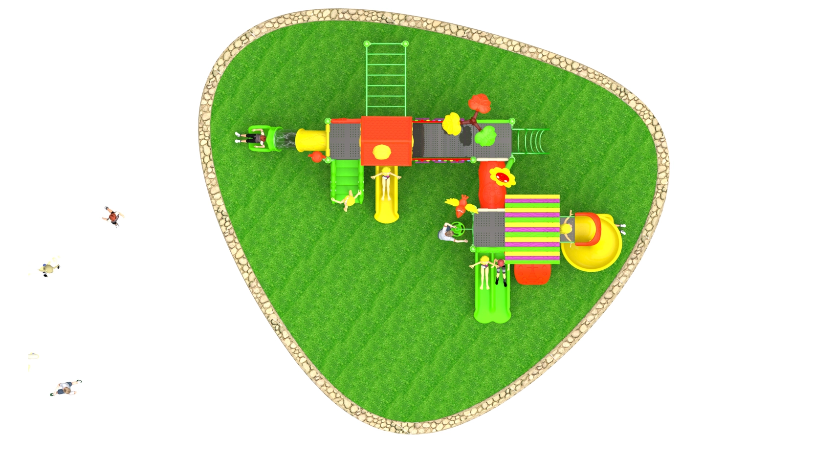 playground equipment for children outdoor play HT-14006