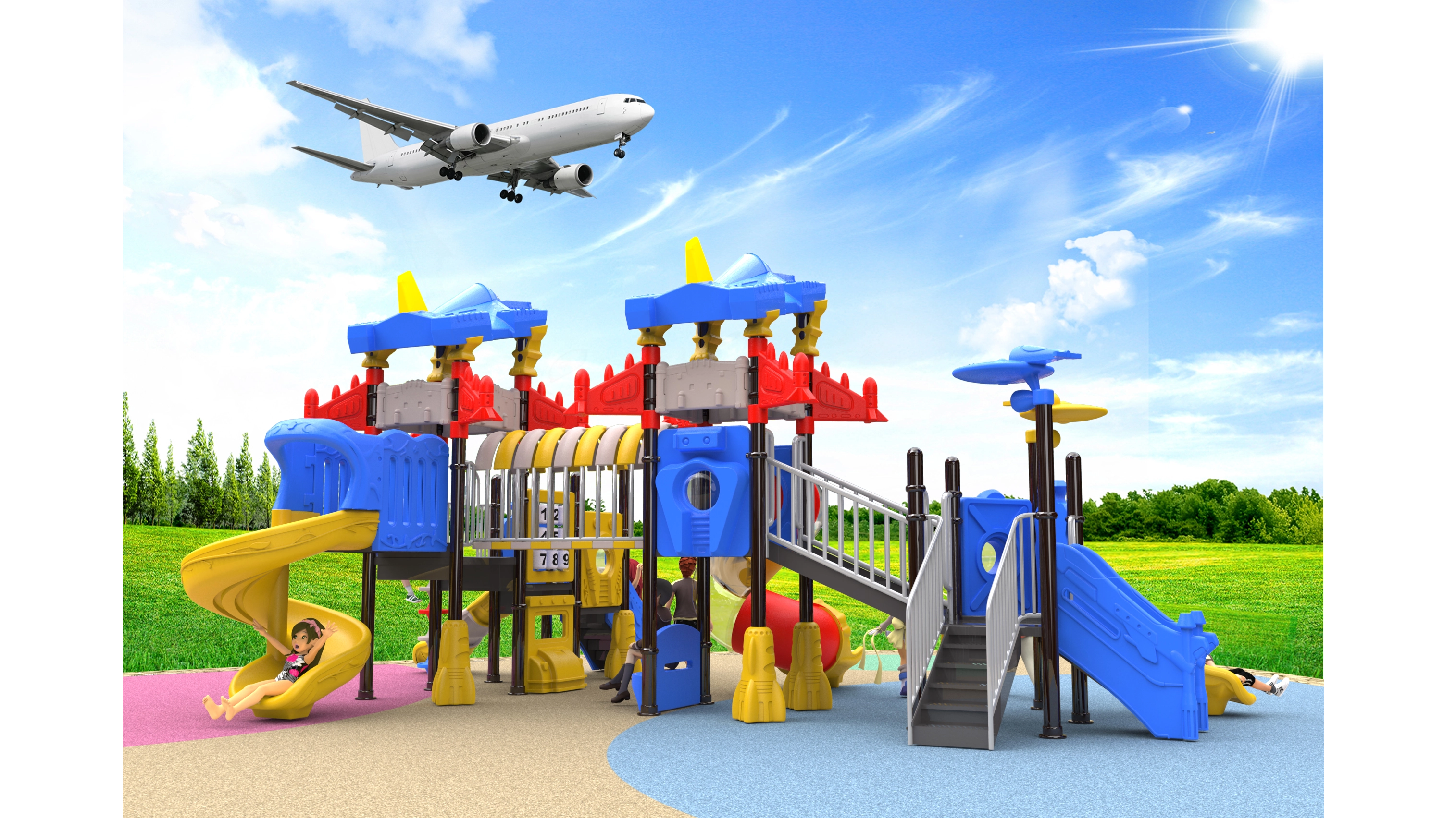 Themed Playground Equipment HT-14034