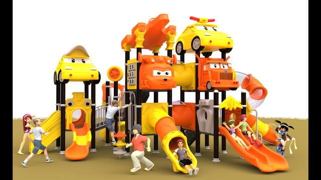 Children's Playground Slides, School Grounds Outdoors HT-14022