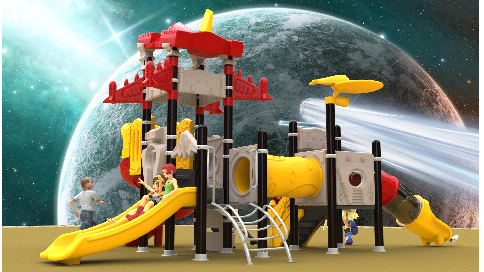 Parks and Recreation Playground Equipment HT-14026