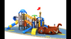 kid plastic outdoor playground equipment HT-14043