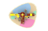 outdoor toddler plaground equipment HT-76046