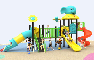 outdoor plastic playset HT-76081