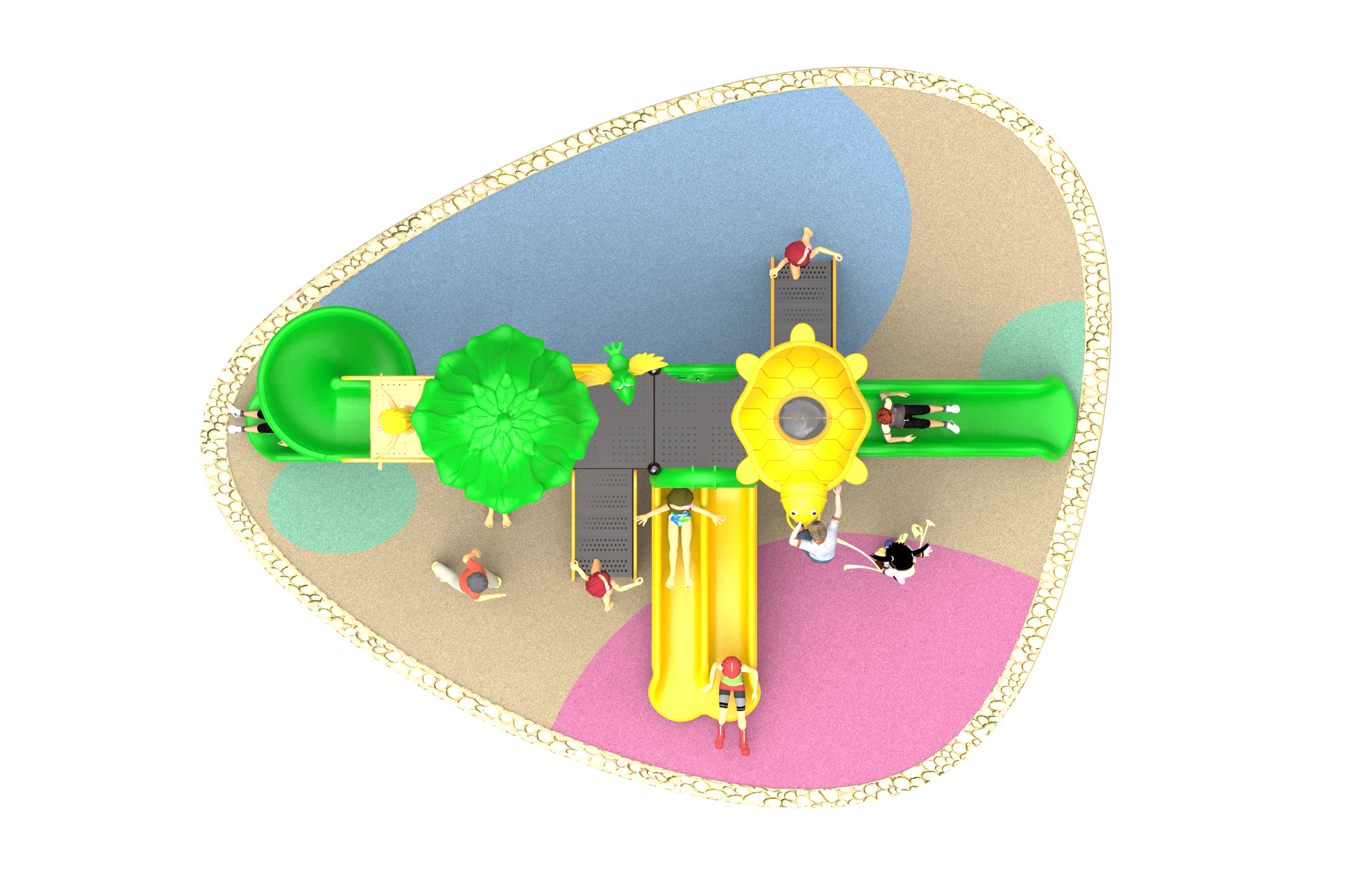 kindergarten outdoor equipment HT-76074