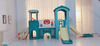 plastic playhouse with slide SLWJ-002