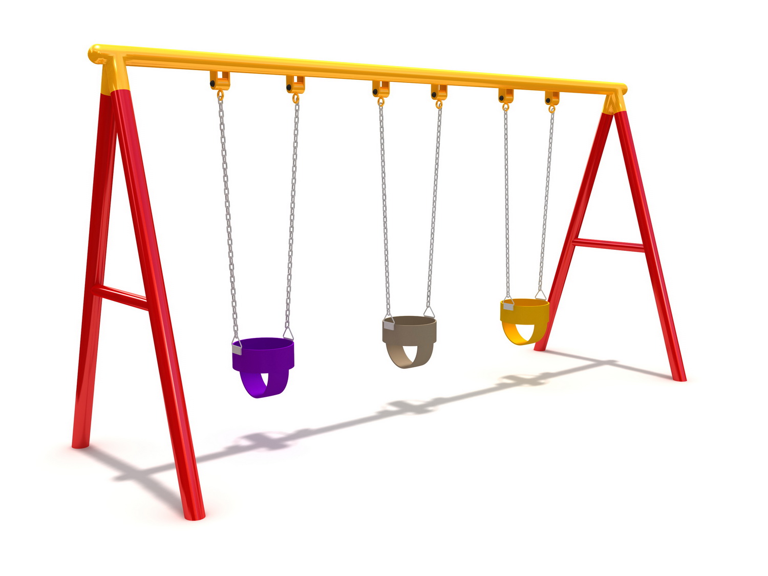 baby swing set for outdoor park QQ-019