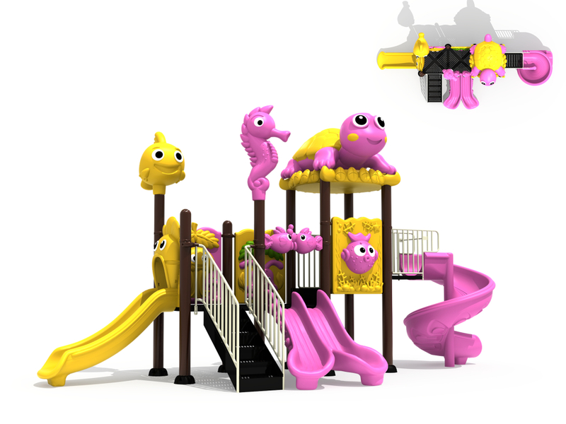 kids play slides HT-89095