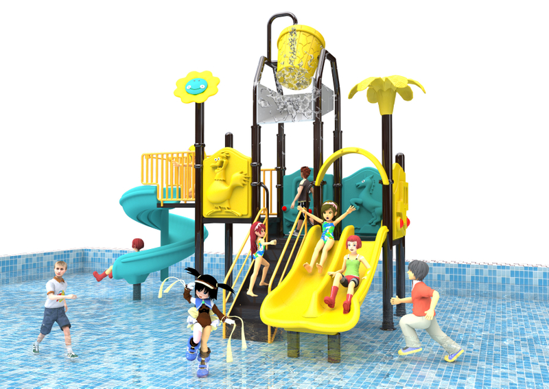 children's water feature playground HT-89098