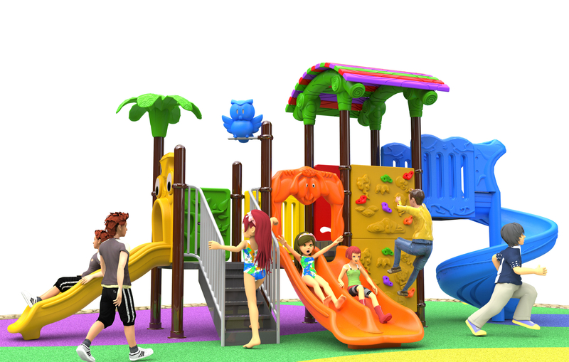 children outdoor playground equipment playset HT-14089
