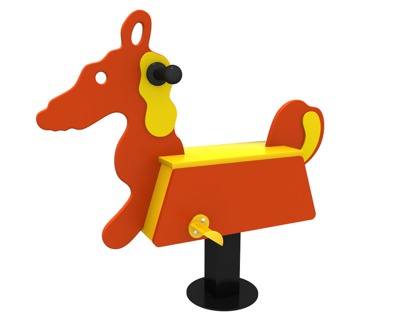 PE Spring Ride On Playground Equipment PE-YM-173