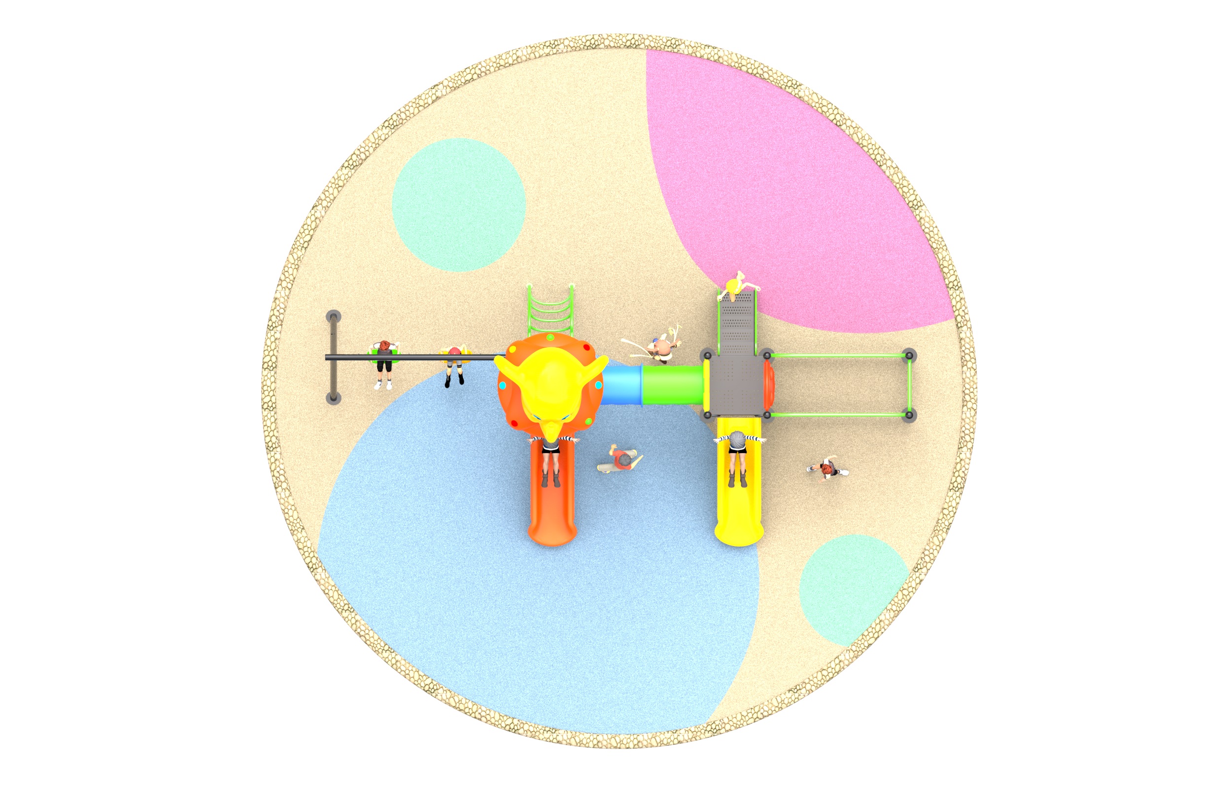 playground slide for sale HT-2376006