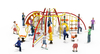 playground equipment for older students TN-030