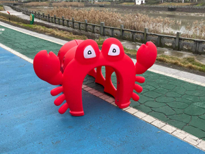 plastic crab tunnel for children SLWJ-050