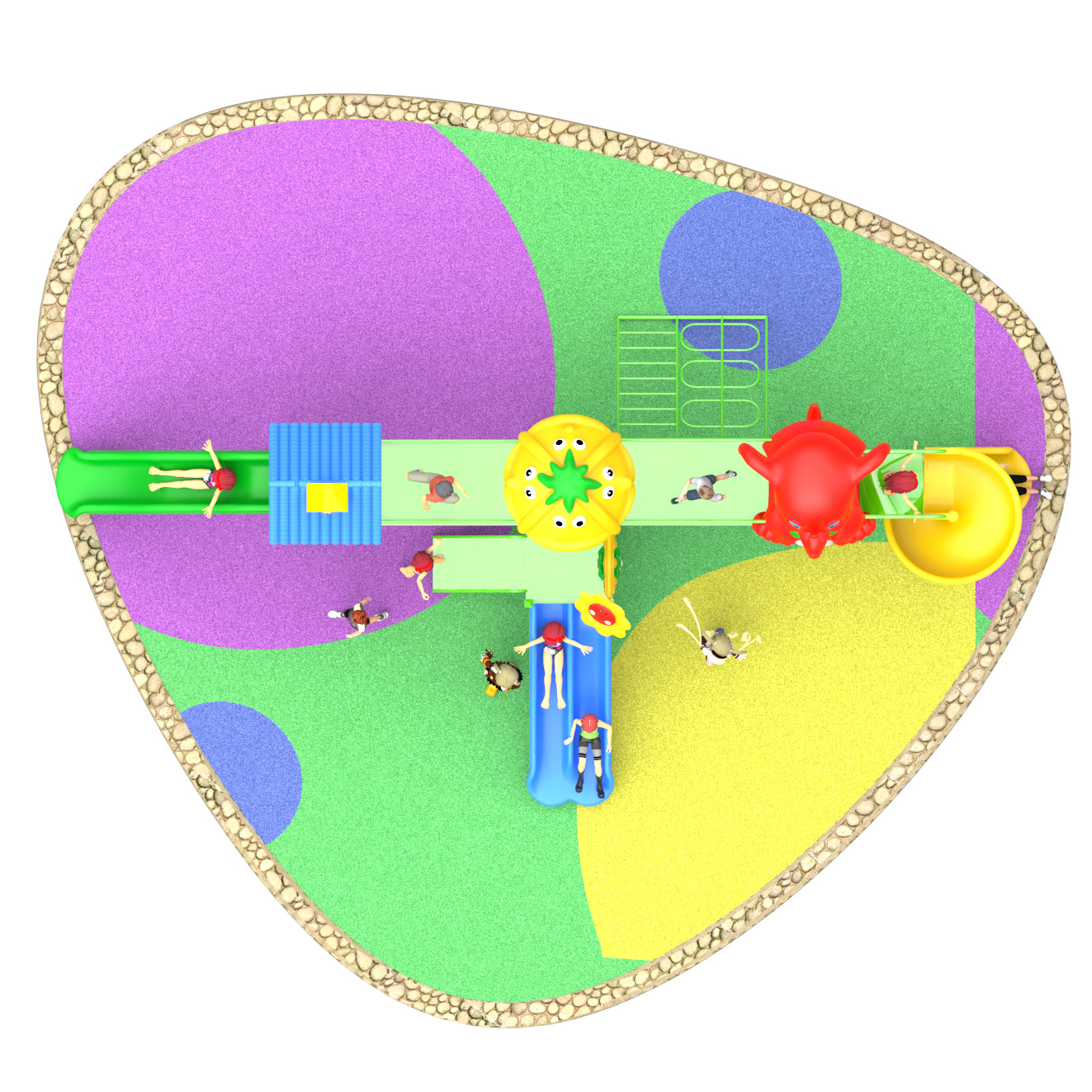 children's outdoor playground HT-55023