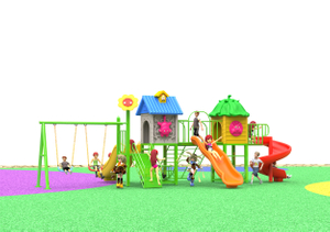 children outdoor playground equipment playset HT-55026