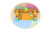 wooden outdoor play equipment HT-WD23004