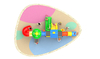 childrens playground equipment HT-76034