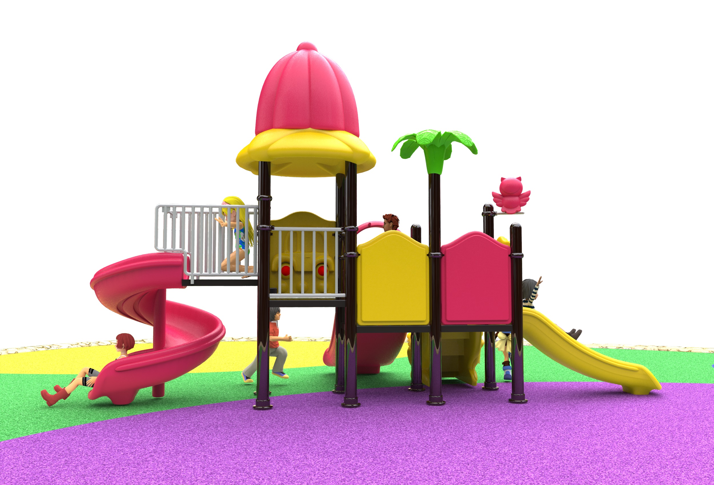 outdoor playset playground equipment HT-89015