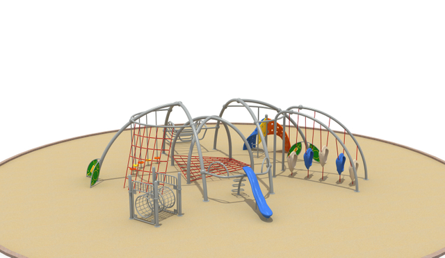 outdoor adventure playground equipment TN-016