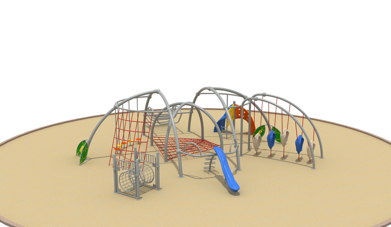 outdoor adventure playground equipment TN-016