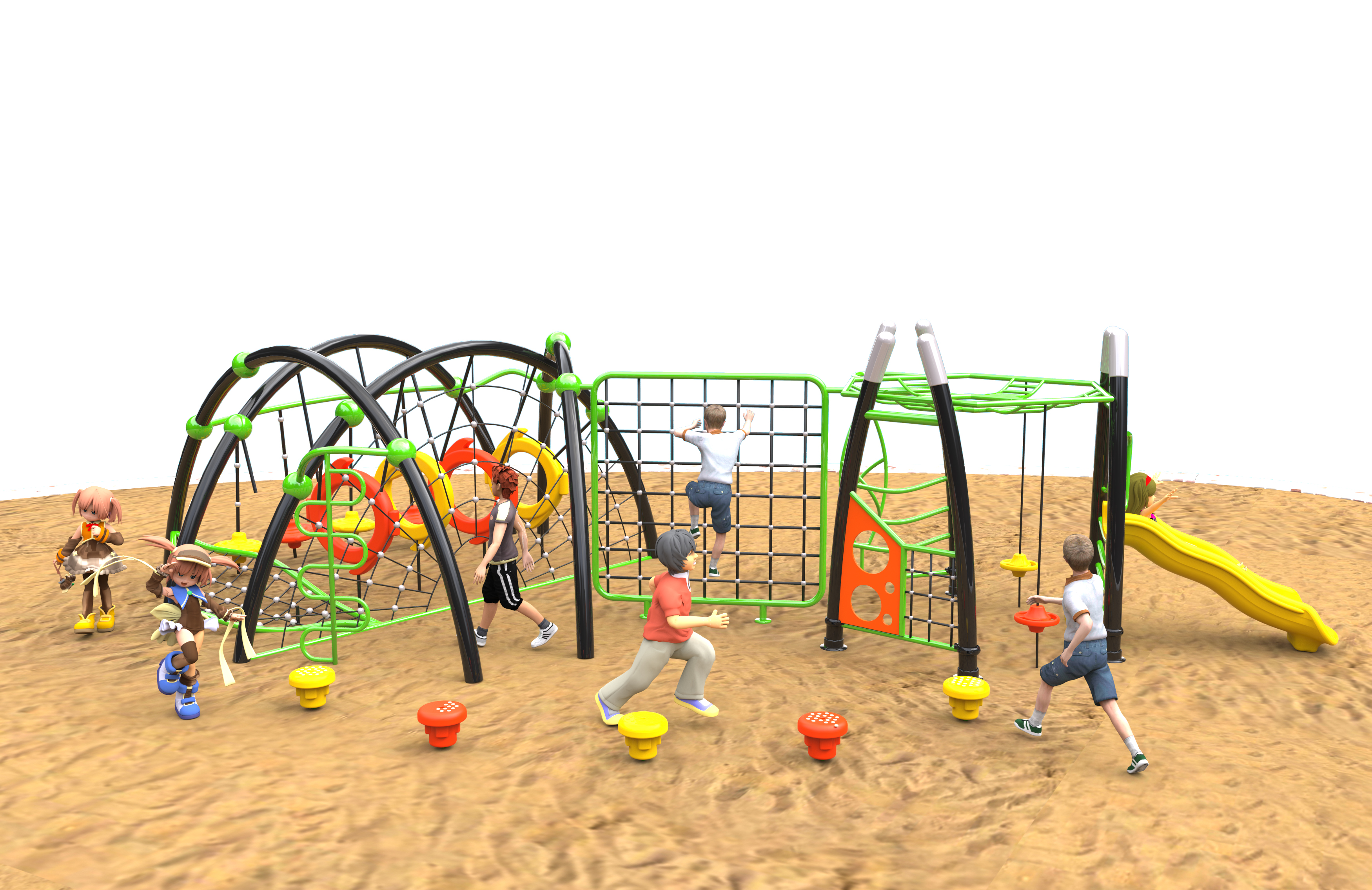 school outdoor playground equipment TN-011