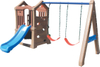children's playhouse with slide&swing set SLWJ-014