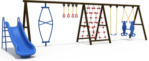 playground euqipment swing set for children QQ-004