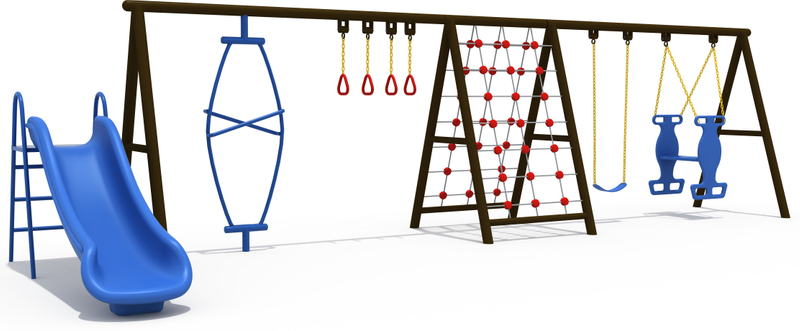playground euqipment swing set for children QQ-004