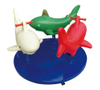 outdoor children's multi-person swivel chair entertainment equipment kindergarten community square carousel amusement toys ZY-008