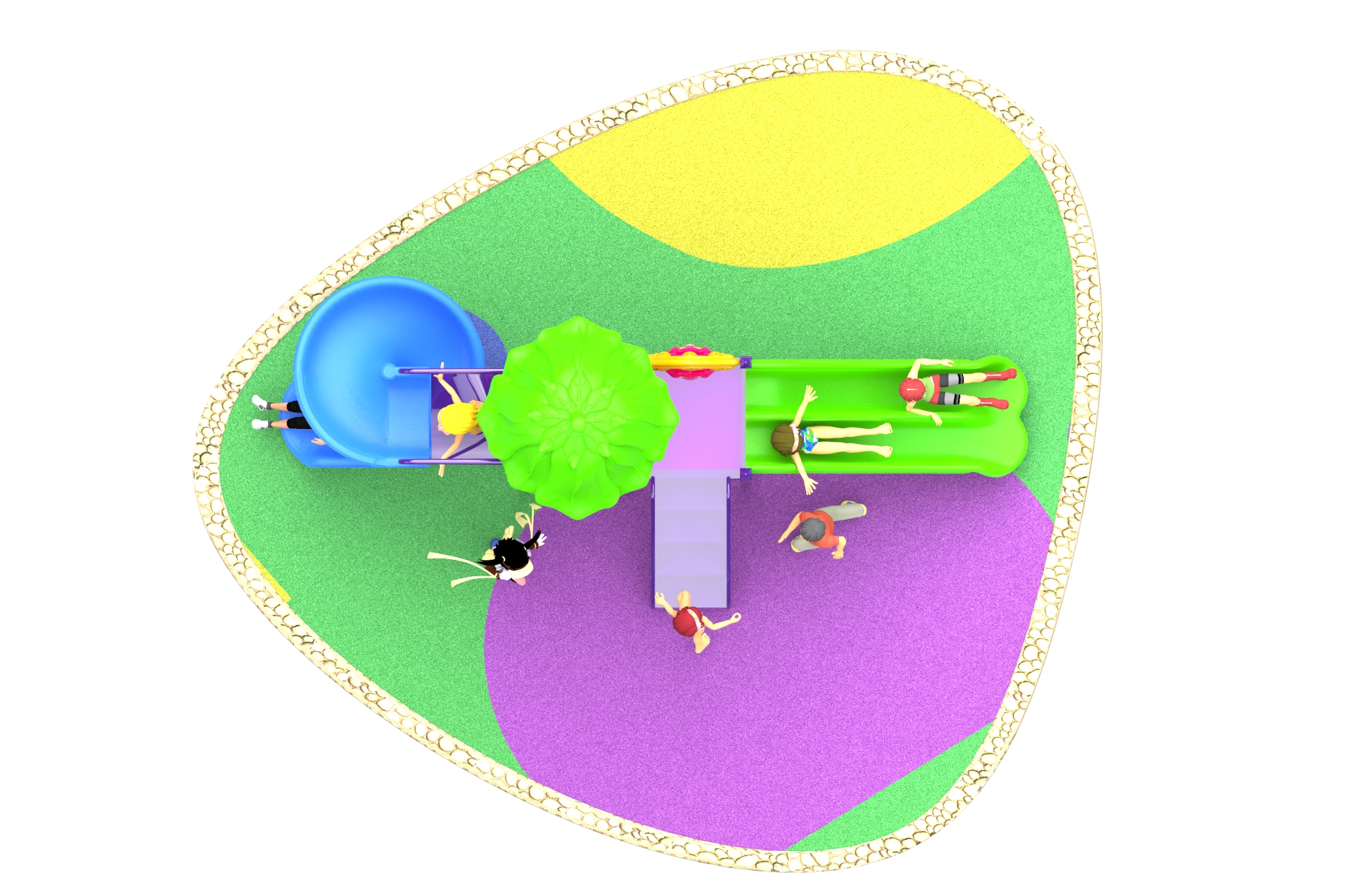 playground for kids backyard HT-55062