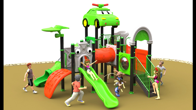 kids outdoor playset outdoor playground equipment custom playground HT-14001